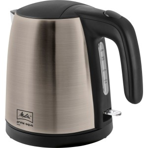 Wasserkocher Melitta PRIME AQUA MINI METALLIC GREY Grau Edelstahl 2200 W 1 L