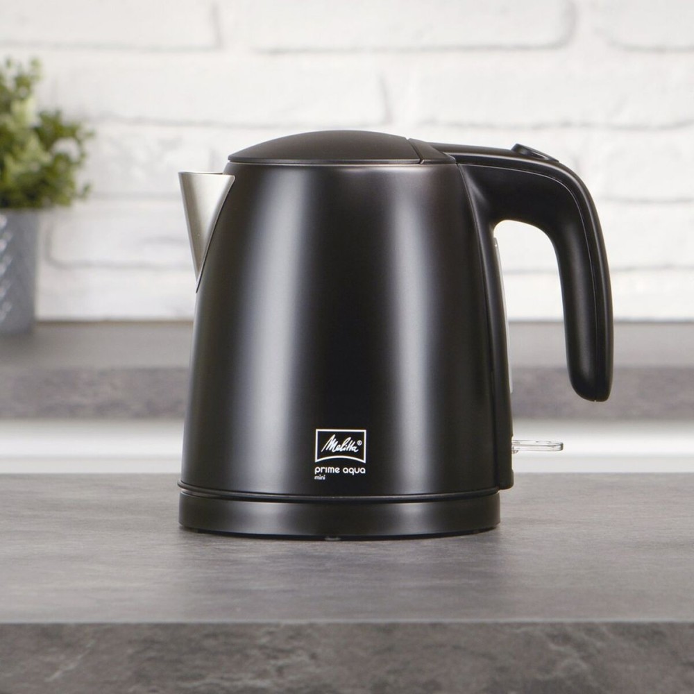 Wasserkocher Melitta PRIME AQUA MINI BLACK EDITION 1 Schwarz Edelstahl plástico,acero inoxidable 2200 W 1,7 L