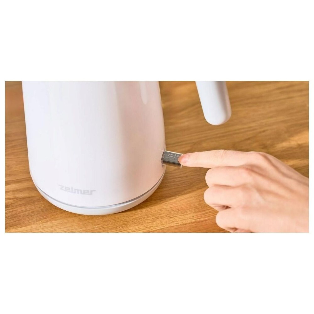 Kettle Zelmer ZCK 7020 White Plastic 2200 W 1 L