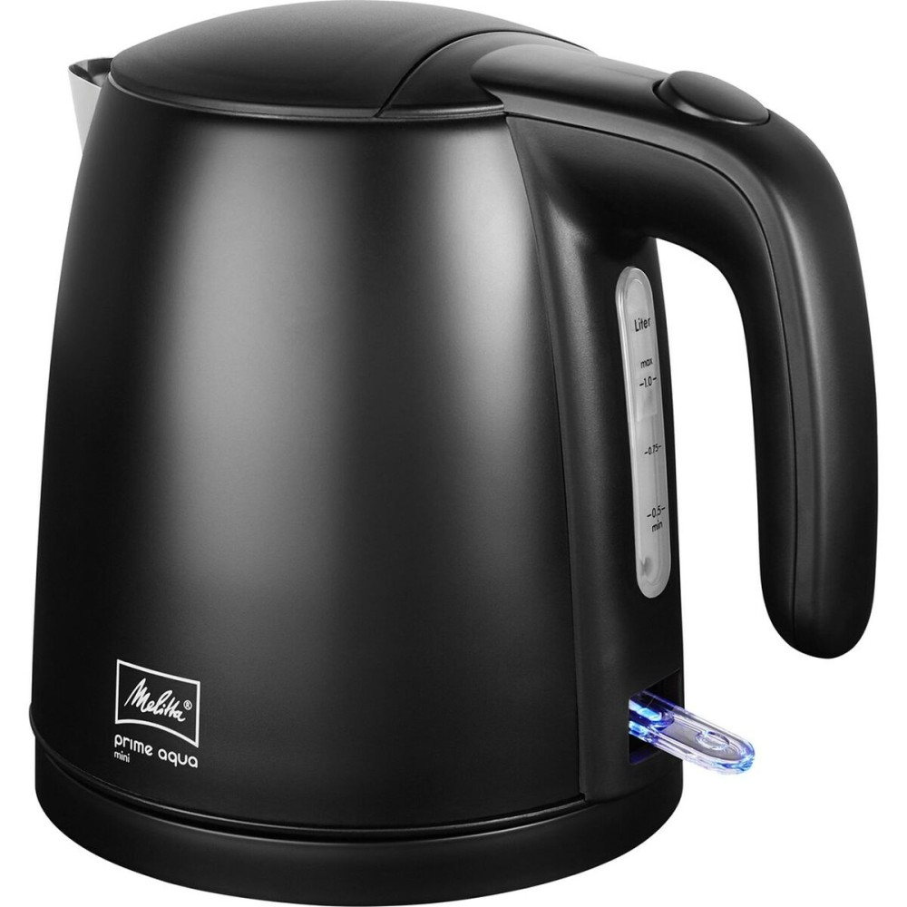 Wasserkocher Melitta PRIME AQUA MINI BLACK EDITION 1 Schwarz Edelstahl plástico,acero inoxidable 2200 W 1,7 L