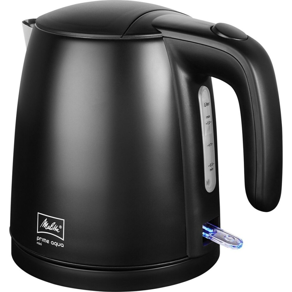 Wasserkocher Melitta PRIME AQUA MINI BLACK EDITION 1 Schwarz Edelstahl plástico,acero inoxidable 2200 W 1,7 L