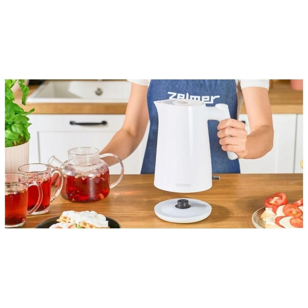Wasserkocher Zelmer ZCK 7020 Weiß Kunststoff 2200 W 1 L