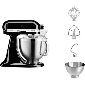 Food Processor KitchenAid 5KSM185PSEOB Black 300 W 4,8 L