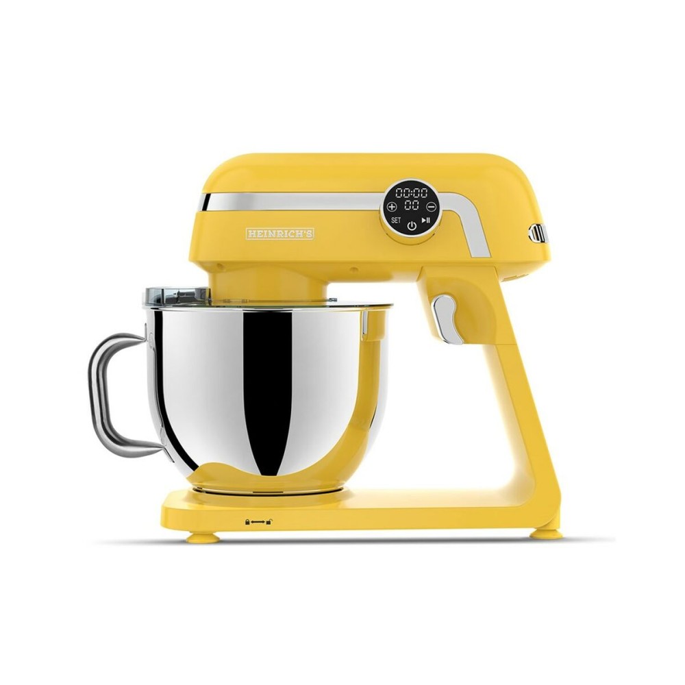 Küchenmaschine Heinrich's HKM 8079 Gelb 1800 W