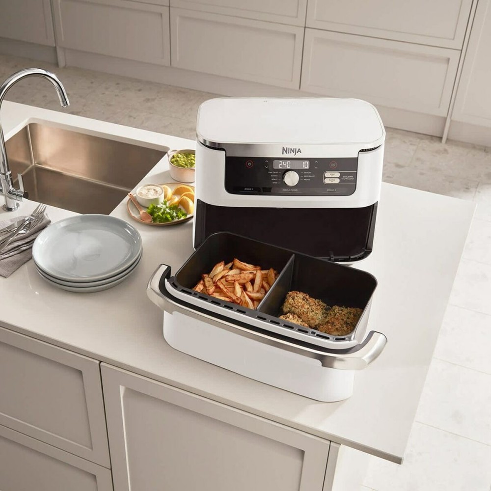 Friteuse à Air NINJA AF500EUWH Blanc Argenté 2470 w 10,4 L