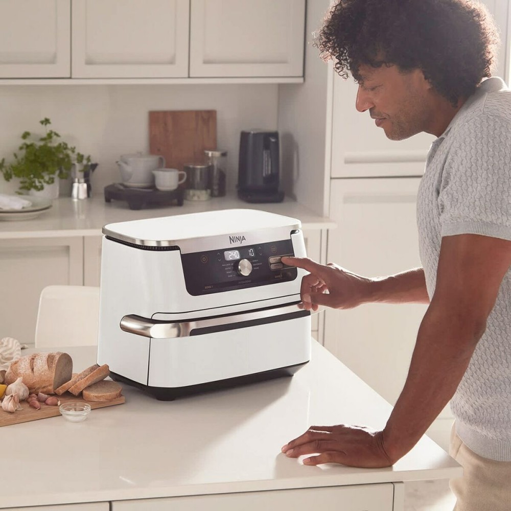 Friteuse à Air NINJA AF500EUWH Blanc Argenté 2470 w 10,4 L