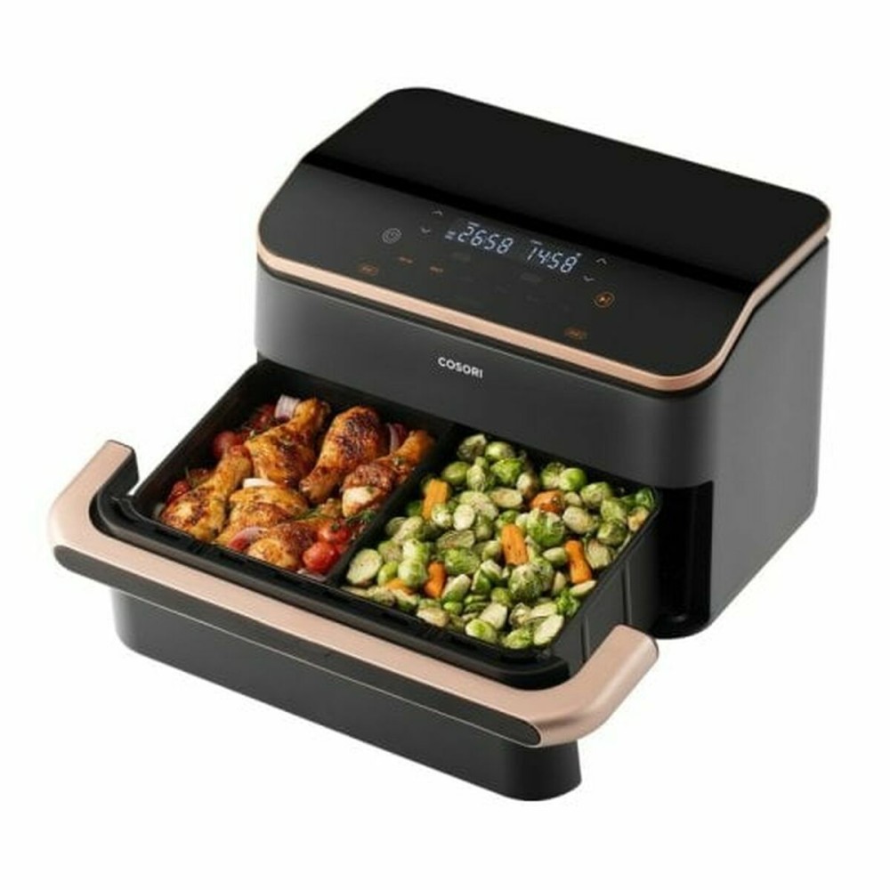 Heißluftfritteuse Cosori 10 L Silberfarben Metallic