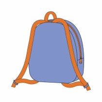 Schulrucksack Bluey Blau 18 x 22 x 4 cm