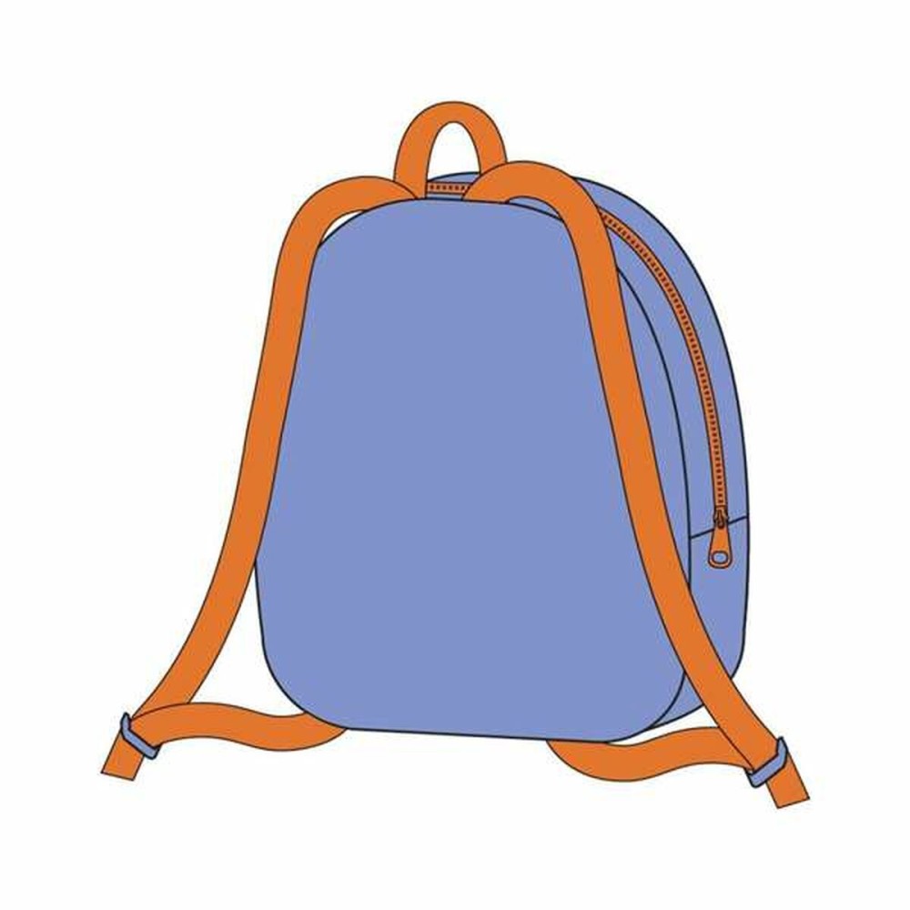Schulrucksack Bluey Blau 18 x 22 x 4 cm
