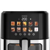 Friteuse à Air N'oveen AF770 Noir Argenté 1700 W 6,5 L