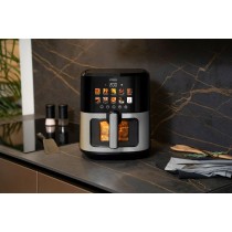 Friteuse à Air N'oveen AF770 Noir Argenté 1700 W 6,5 L
