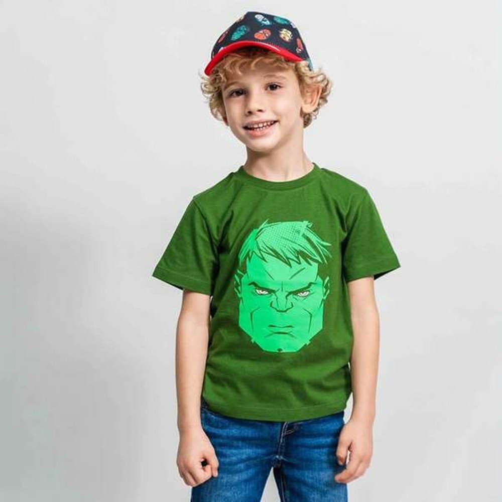 Kurzarm-T-Shirt für Kinder Hulk Beige 8 Jahre
