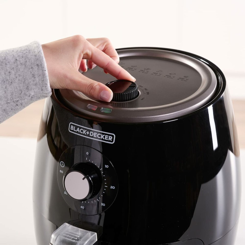 Air Fryer Black & Decker BXAF2500E Black 1500 W 2,5 L