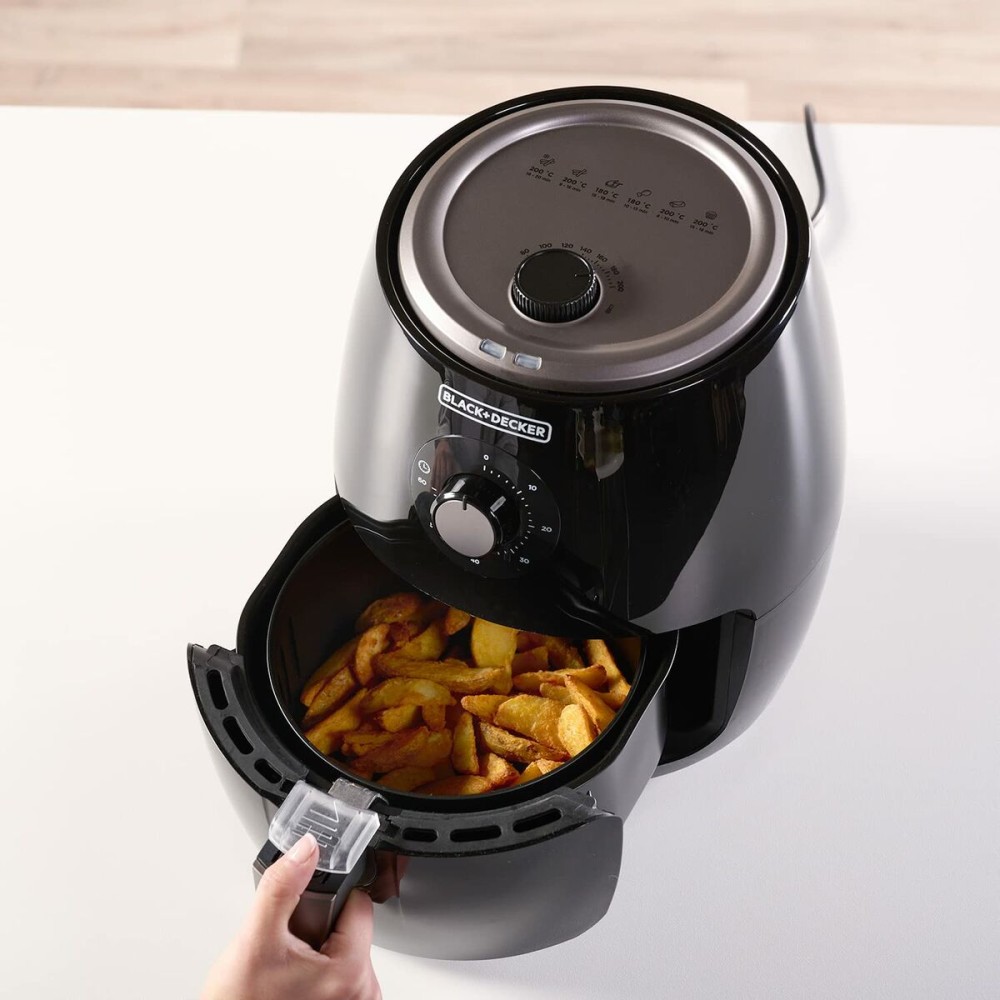 Heißluftfritteuse Black & Decker BXAF2500E Schwarz 1500 W 2,5 L