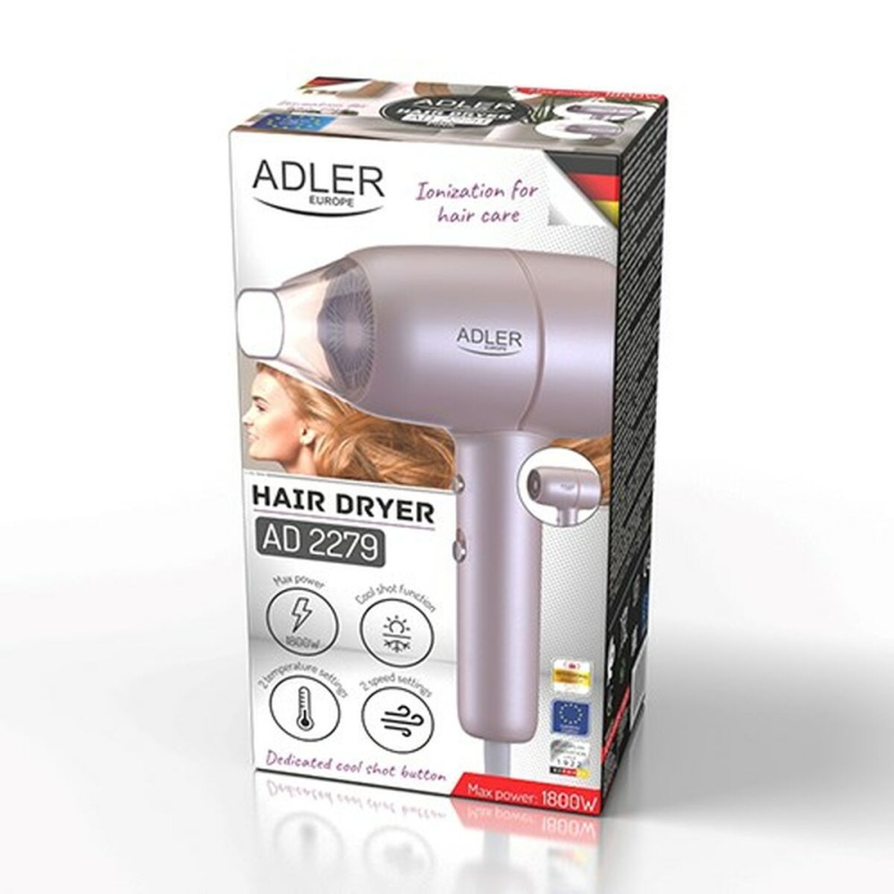 Hairdryer Adler AD 2279p Pink 1800 W