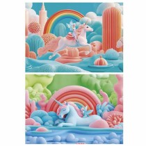 Puzzle Educa Magic Unicorns (2 Unités)