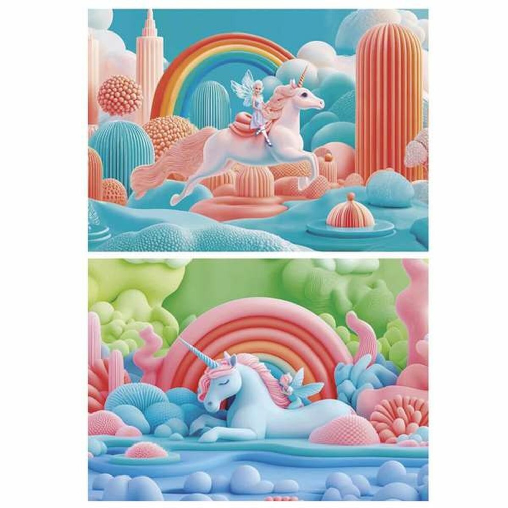 Puzzle Educa Magic Unicorns (2 Unités)