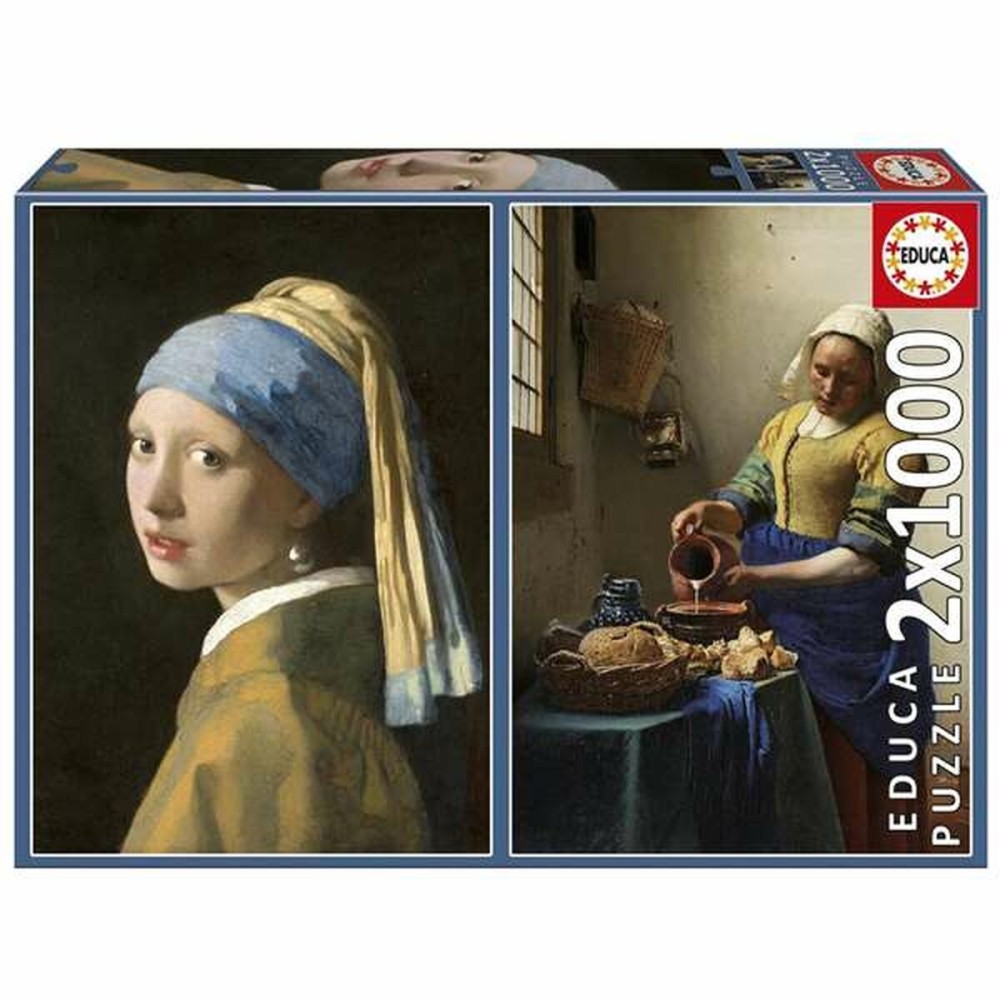 Puzzle Educa Vermeer (2 Unités)