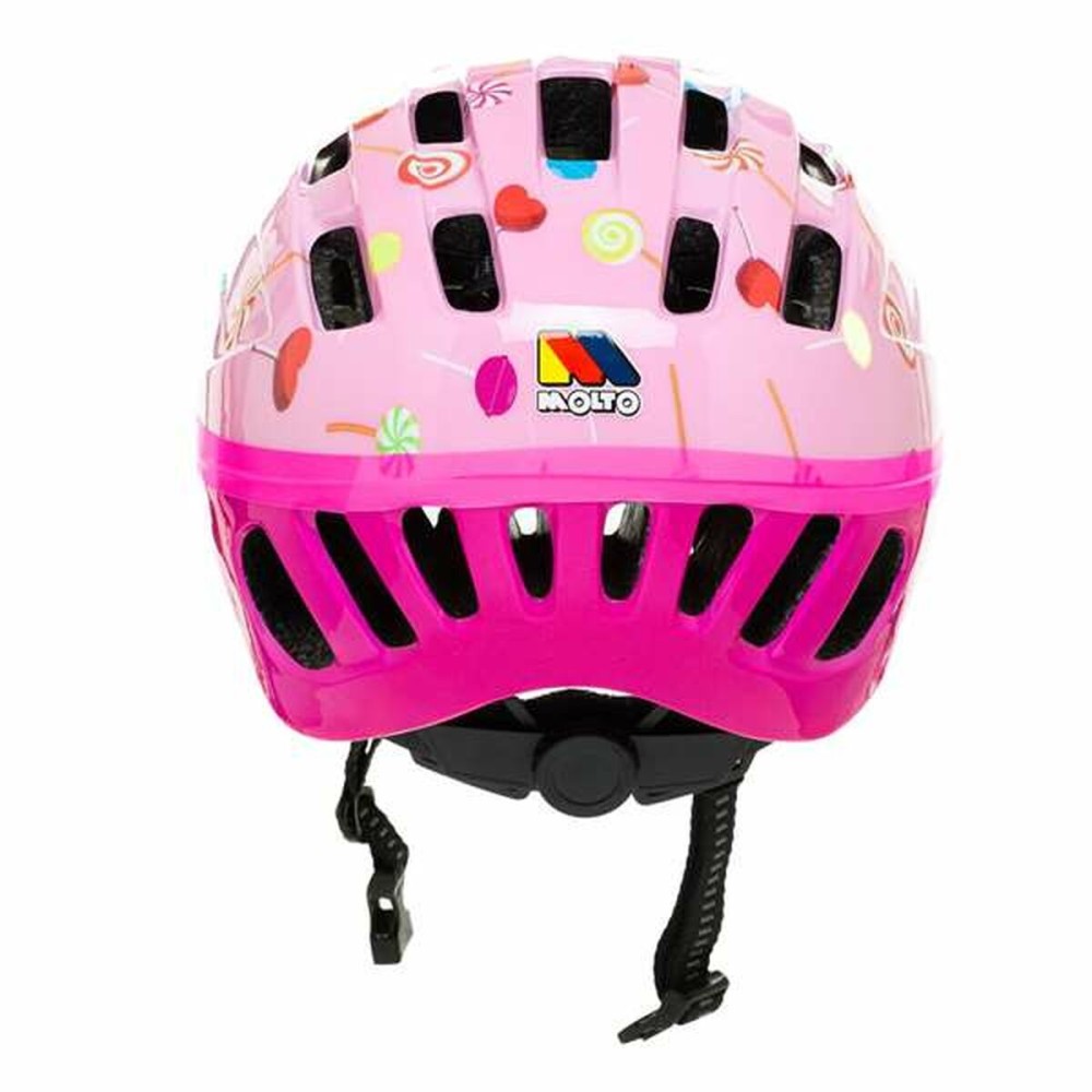 Kinderfahrradhelm Moltó Rosa