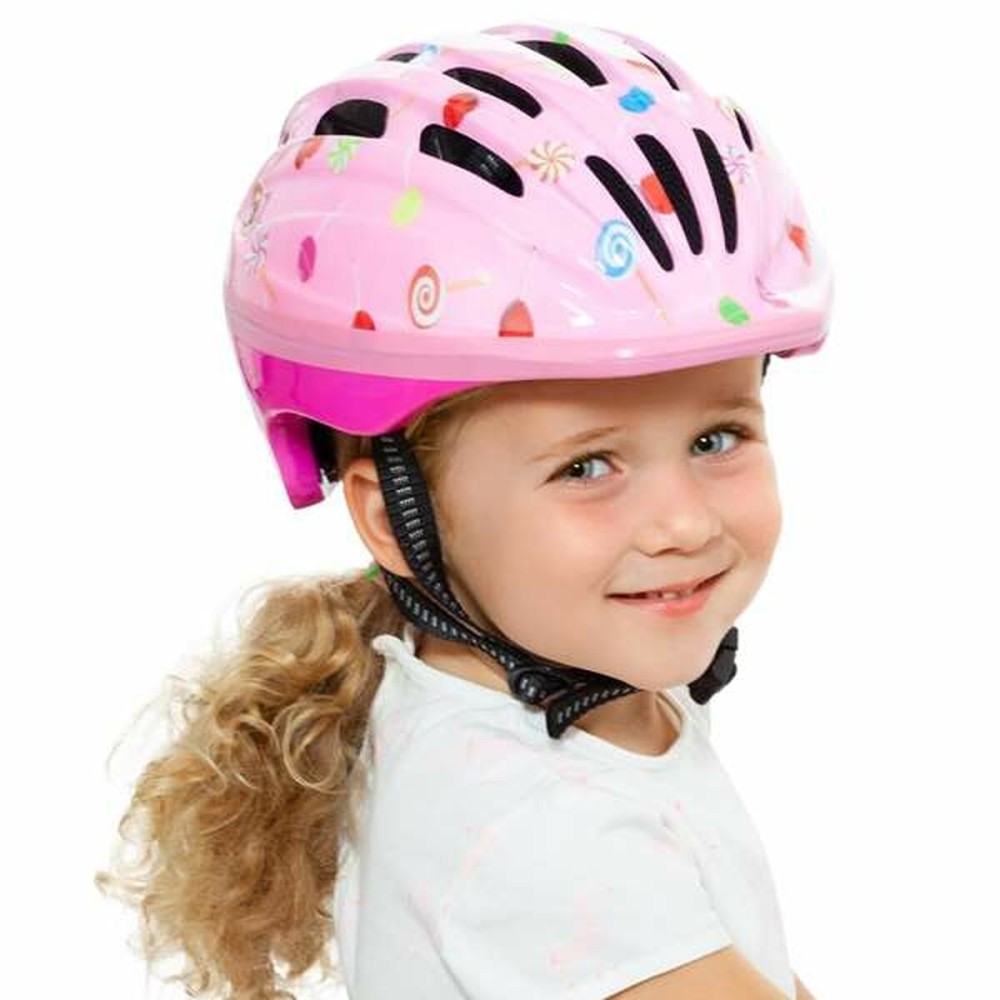 Kinderfahrradhelm Moltó Rosa