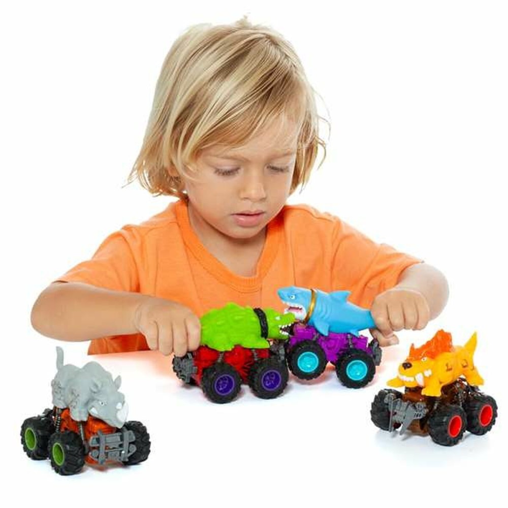 Auto mit Schwungrad-Antrieb Moltó Beast Wheels Bunt