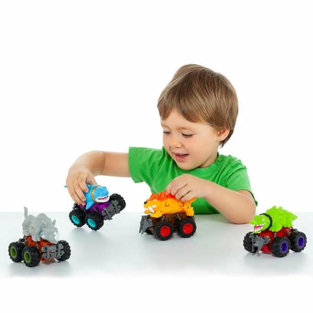 Auto mit Schwungrad-Antrieb Moltó Beast Wheels Bunt