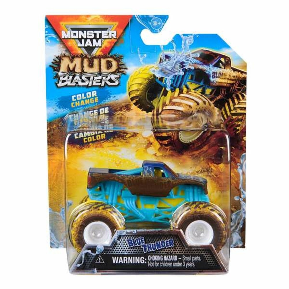 Monster Truck Monster Jam Mud Blasters 1:64 Blau