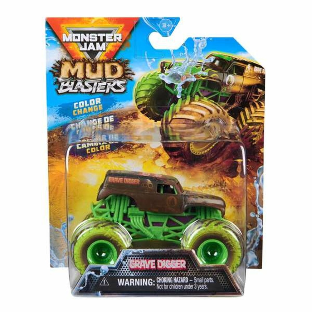 Monster Truck Monster Jam Mud Blasters 1:64 Bleu