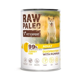 Nassfutter VETEXPERT RAW PALEO Truthahn 400 g