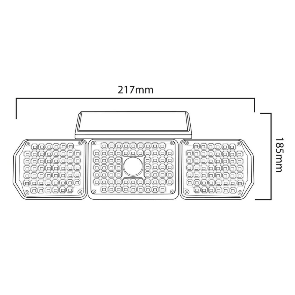 Solar lamp MacLean MCE615 Black