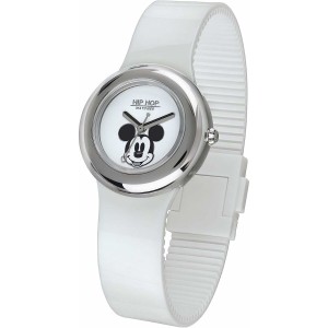 Unisex Watch Hip Hop MICKEY METAL WHITE White (Ø 32 mm)