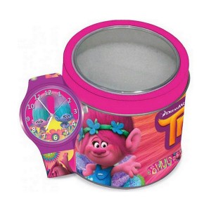 Montre Enfant Trolls TROLLS - TIN BOX (Ø 33 mm)