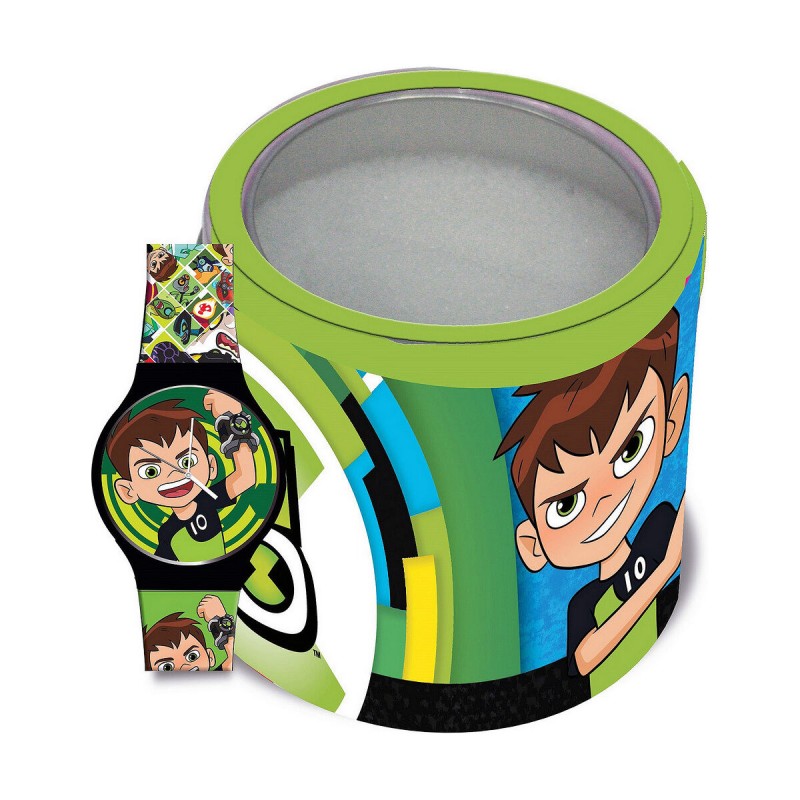 Infant's Watch Cartoon BEN 10 - TIN BOX ***SPECIAL PRICE*** (Ø 33 mm)