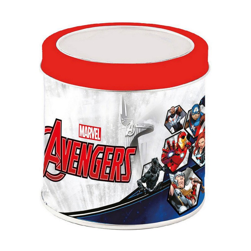 Uhr für Kleinkinder Marvel AVENGERS - TIN BOX (Ø 32 mm)