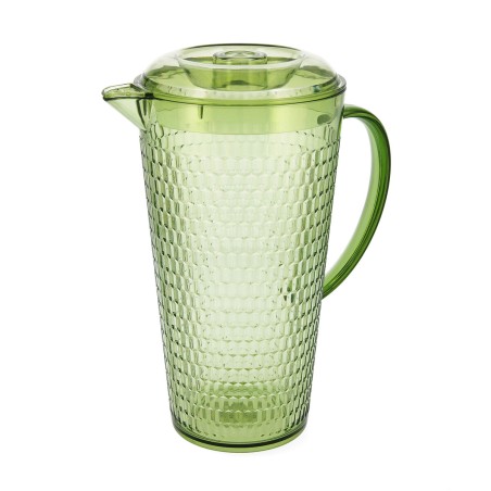 Carafe avec Couvercle et Doseur Quid Viba Vert Plastique (2,4 L)