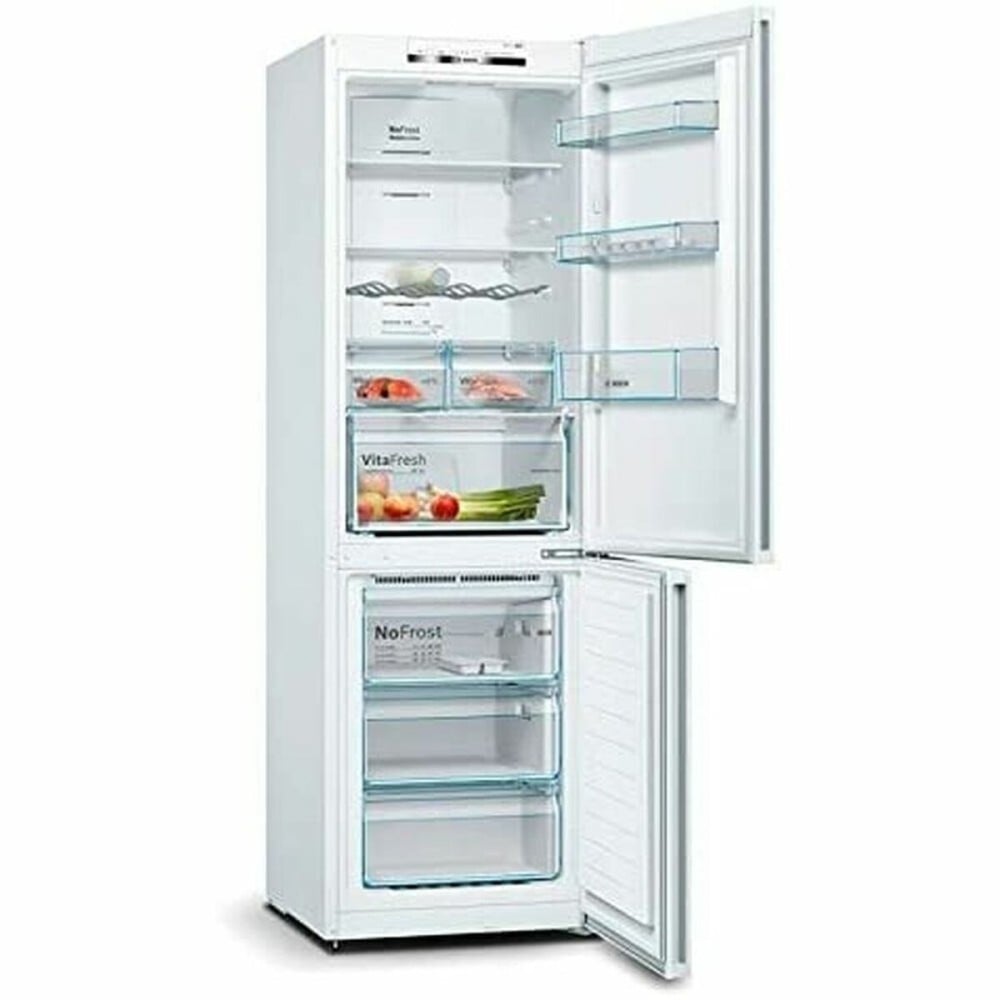 Combined Refrigerator BOSCH KGN36VWEA White