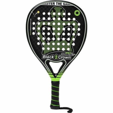 Padel Racket Black Crown Piton Attack 12K Black