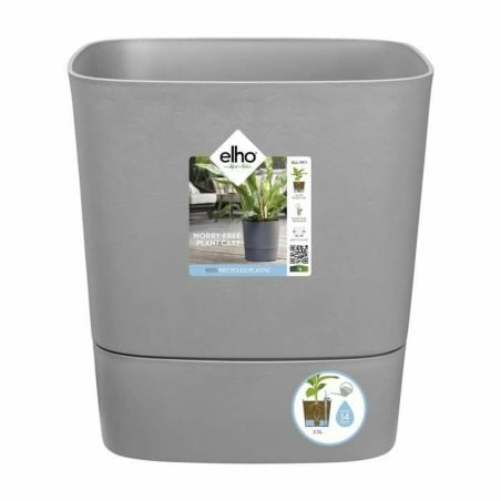 Cache-pot Elho Greensense Aqua Care 29,5 x 29,5 x 30,2 cm Gris