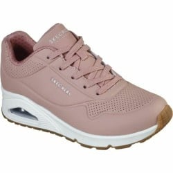 Chaussures de sport pour femme Skechers Stand On Air Rose Saumon