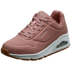 Chaussures de sport pour femme Skechers Stand On Air Rose Saumon