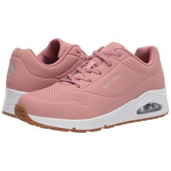 Chaussures de sport pour femme Skechers Stand On Air Rose Saumon