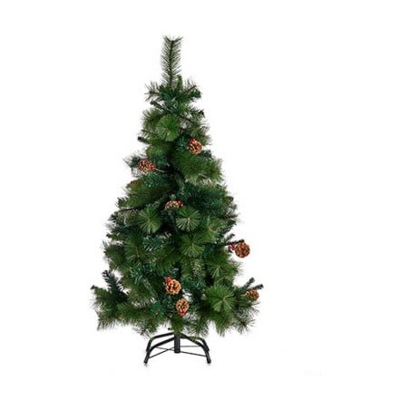 Sapin de Noël Rouge Métal Vert Plastique (Ø 80 x 180 cm)