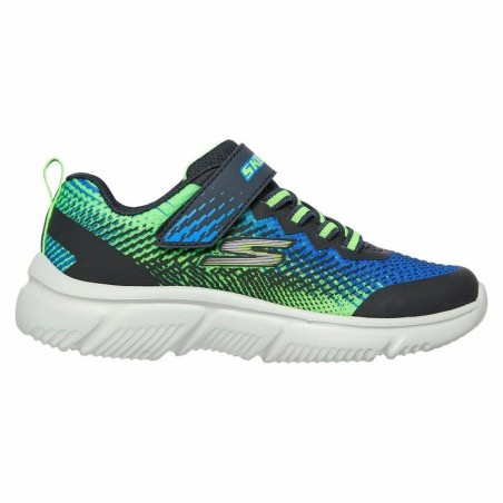 Chaussures de Sport pour Enfants Skechers Go Run Norvo Bleu foncé