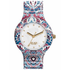 Unisex-Uhr Hip Hop HWU1040 Weiß (Ø 28 mm)