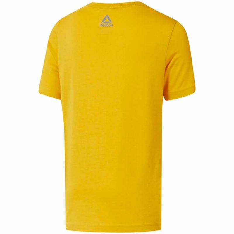 T-shirt à manches courtes enfant Reebok Elemental Jaune