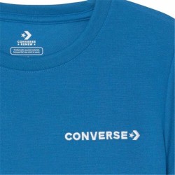 Children’s Short Sleeve T-Shirt Converse Field Surplus Blue