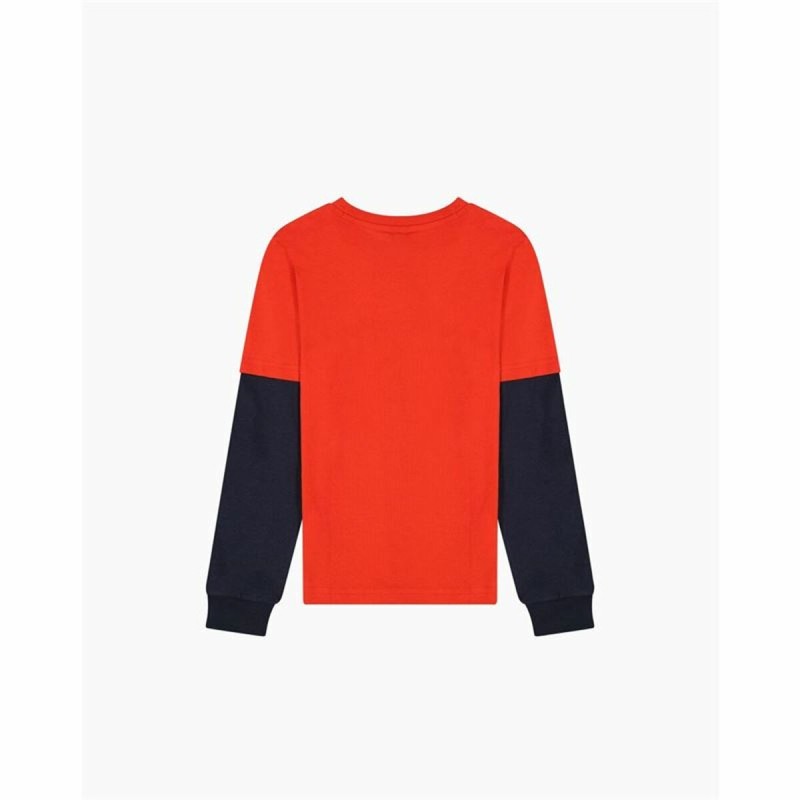 Jungen Langarm-T-Shirt Champion Rot