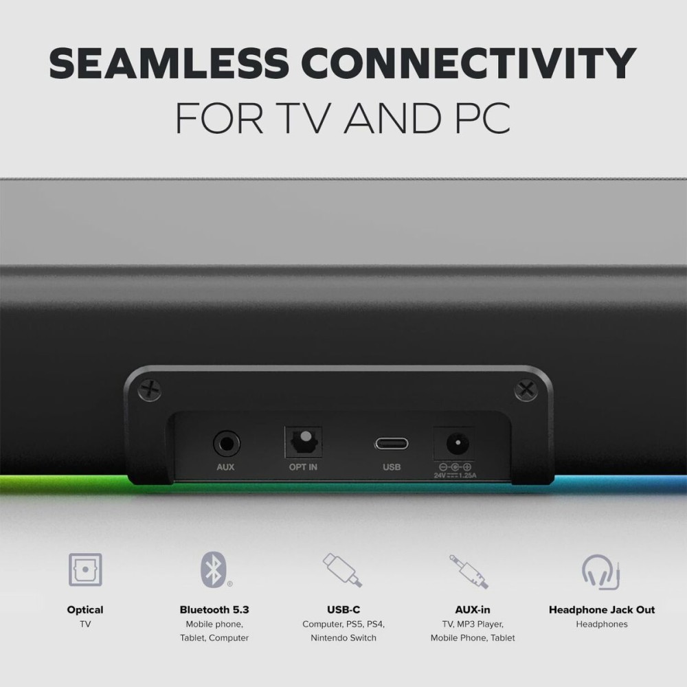 Wireless Sound Bar Creative Technology Blaster GS5 Black