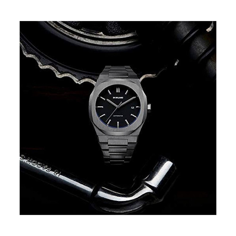 Herrenuhr D1 Milano AUTOMATIC GUN METAL (Ø 41,5 mm)