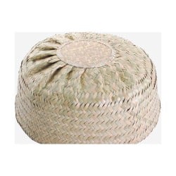 Basket Atmosphera Atlantic Foldable Natural wicker (43,5 x 29 cm) 43,5 x 29 cm